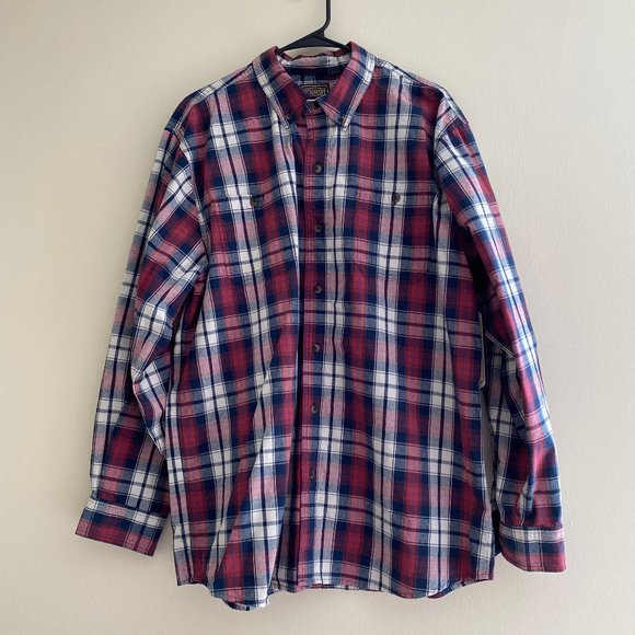 C. E. Schmidt Other - Plaid Button Down Shirt